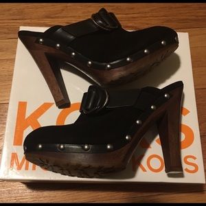 Michael Kors Suede Studded Clog
